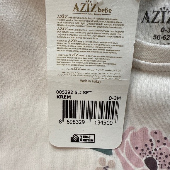 NWT - Sweet Baby Girl Floral Matching Set - Picture 4 of 12